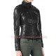 Arrow Sara Lance Black Leather Jacket