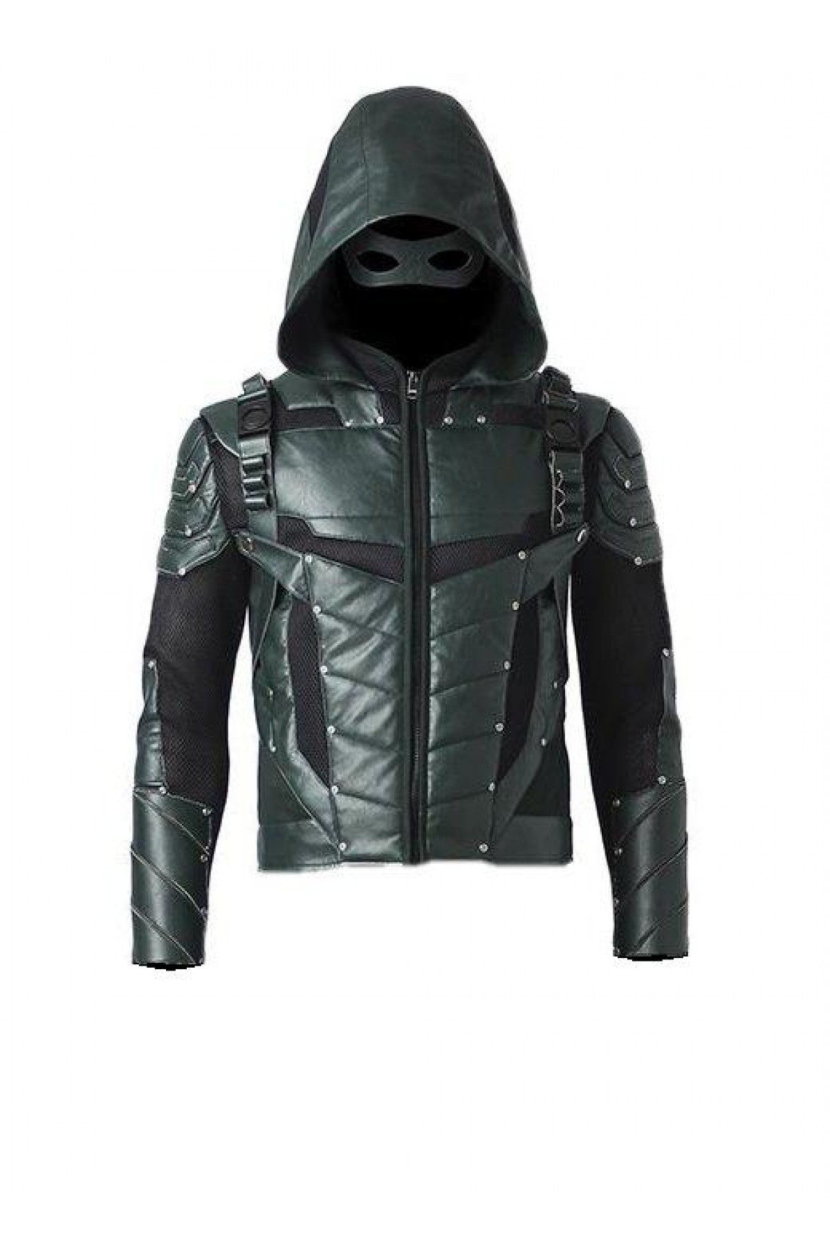 Arrow Season 5 Oliver Queen Leather Jacket Costume for sale