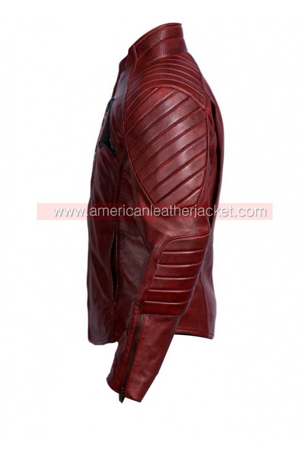 Bat-man v Super-man Leather Jacket Costume
