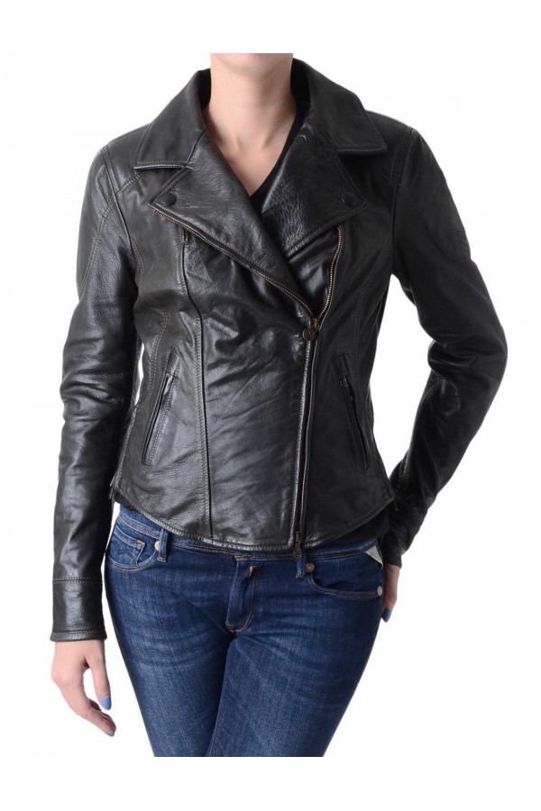 24 Season 9 Chloe O’Brian Black Leather Jacket