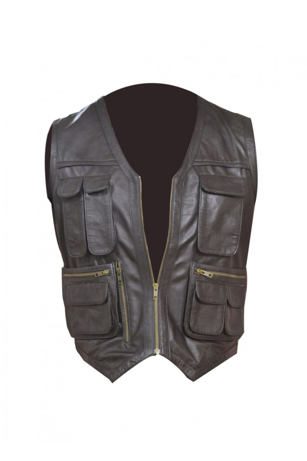 Jurassic World Chris Pratt Leather Vest