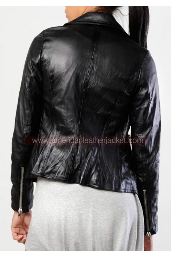 Community Britta Perry Season 5 Leather Jacket