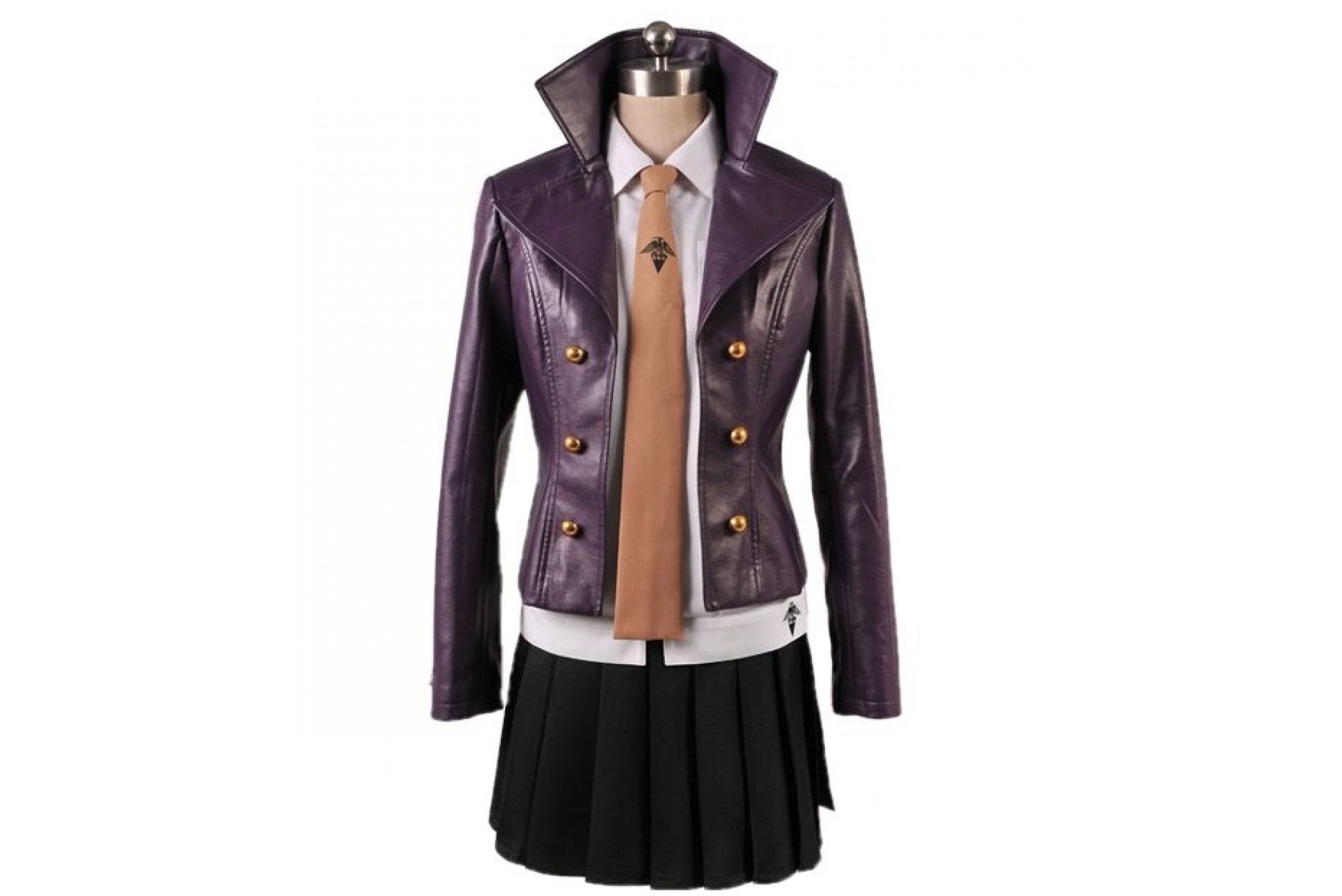 Danganronpa Kyouko Kirigiri Purple Leather Jacket