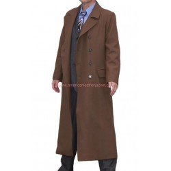 David Tennant 10th Tenth Doctor Brown Coat