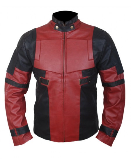 Deadpool Movie Leather Jacket | Wade Wilson 2016 Costume