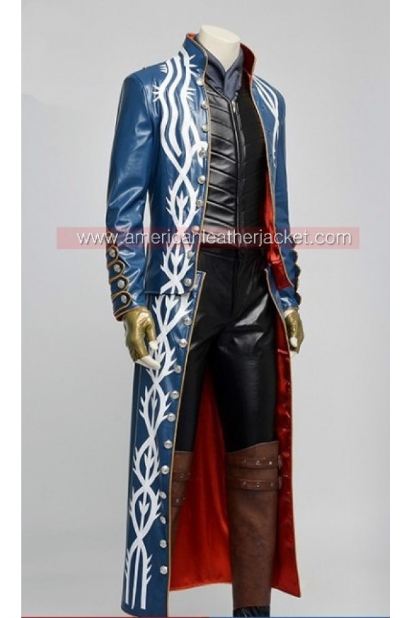 Devil May Cry 3 Vergil Leather Jacket