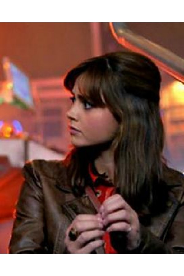 Doctor Who Clara Oswald Season 8 Leather Jacket