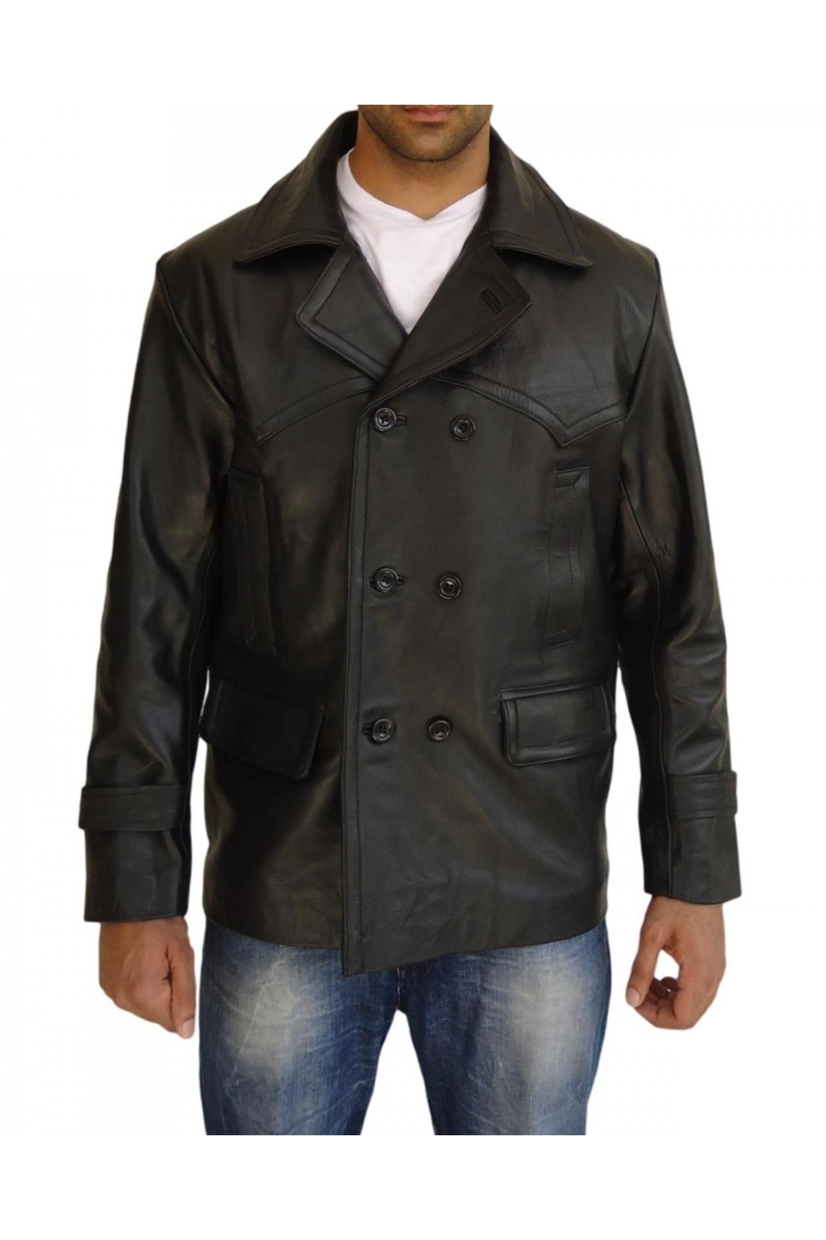 Dr Doctor Who Leather Jacket Coat | American Leather Jacket