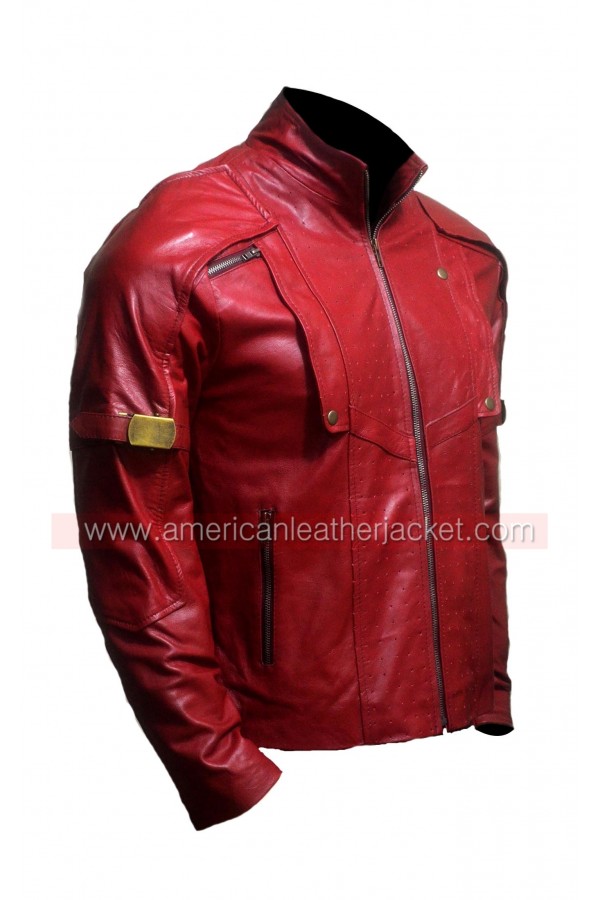 Guardians of the Galaxy Chris Pratt Leather Jacket