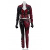 Injustice 2 Harley Quinn Red Leather Jacket Suit