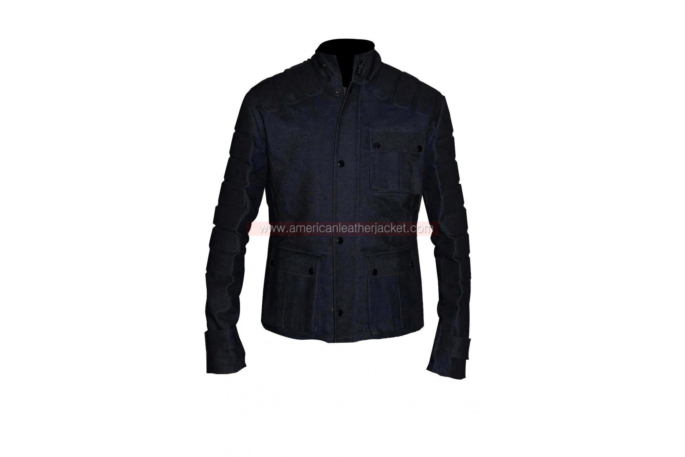 Insurgent Theo James Black Coat | American Leather Jacket