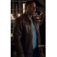 Arrow Season 4 John Diggle Brown Leather Jacket