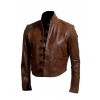 Leonardo Da Vinci Leather Jacket