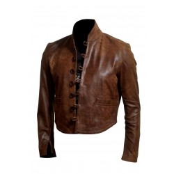 Leonardo Da Vinci Leather Jacket