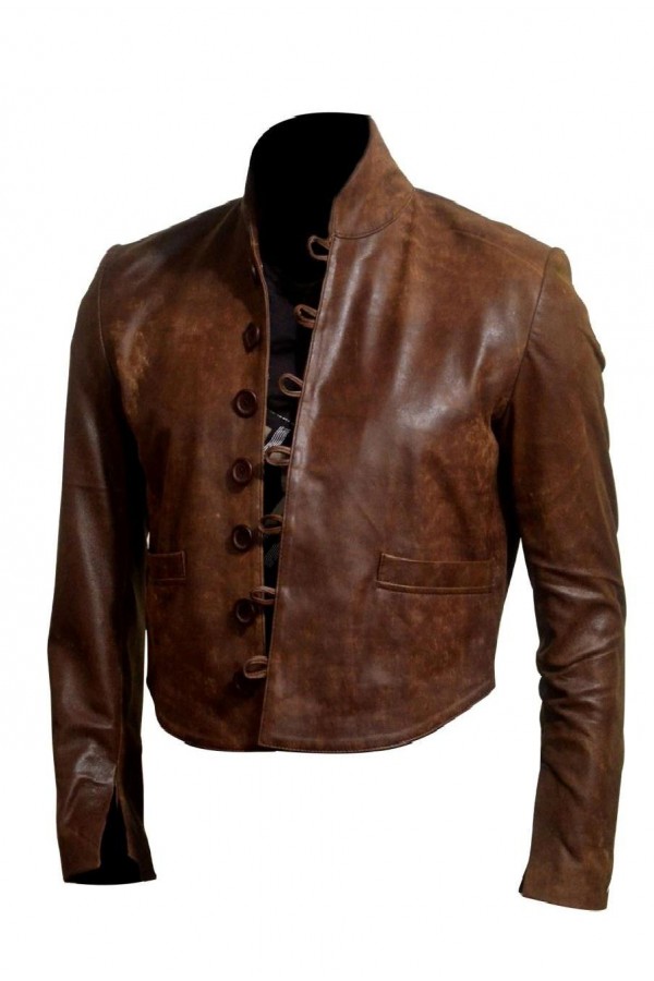 Leonardo Da Vinci Leather Jacket