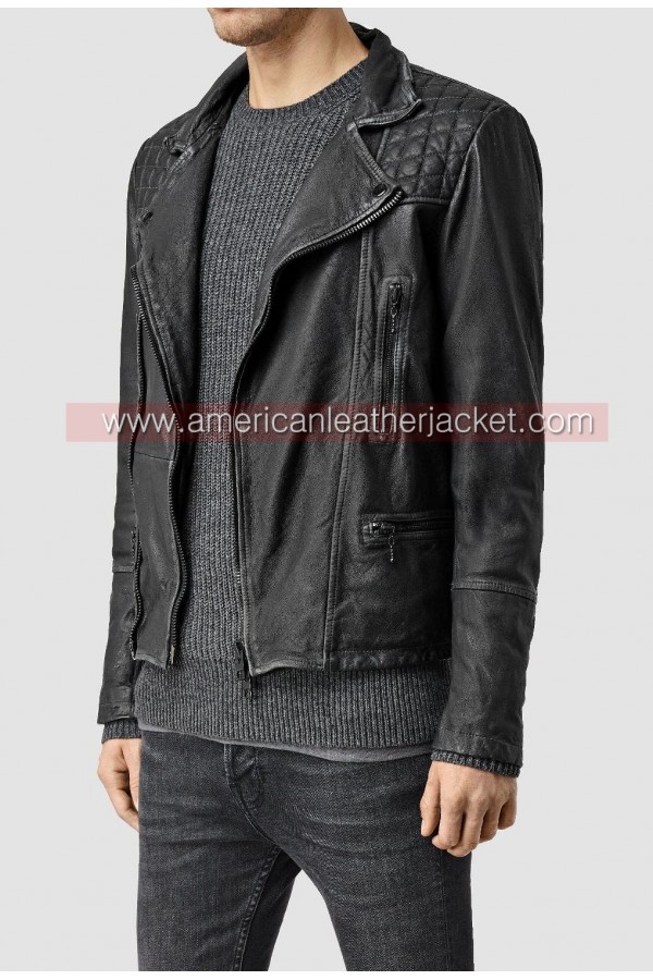 Limitless Brian Finch Biker Leather Jacket