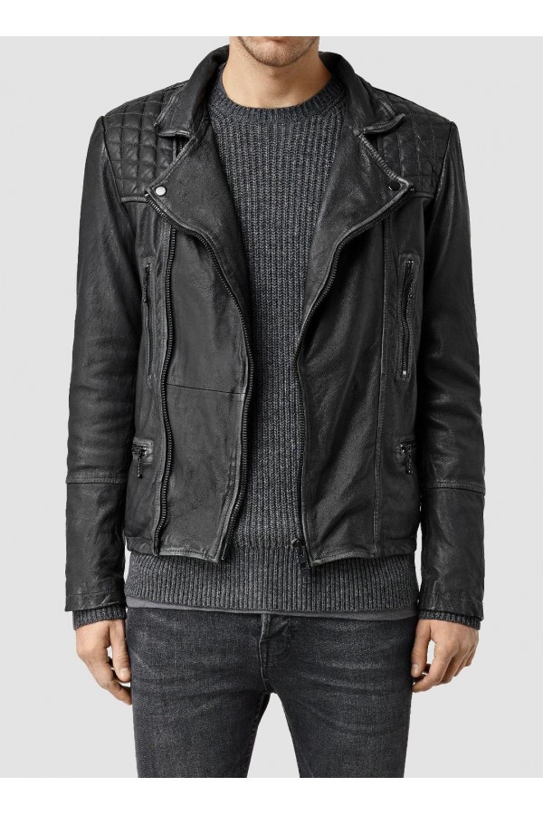 Limitless Brian Finch Biker Leather Jacket
