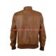 Narcos Steve Murphy Bomber Brown Leather Jacket