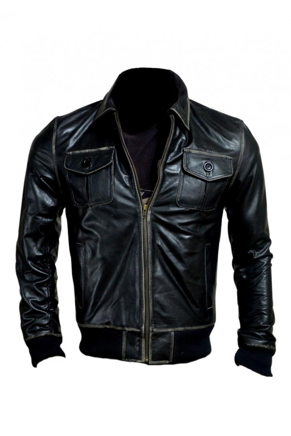 Once Upon a Time Sheriff Graham Leather Jacket