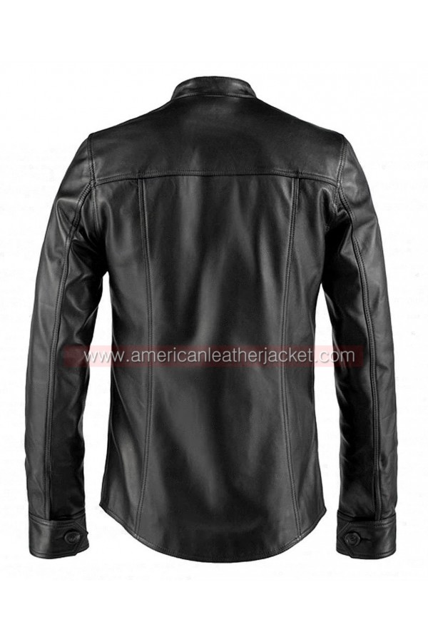 Paul Weller Black Vintage Leather Jacket