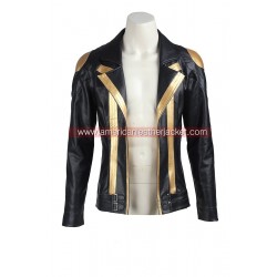 Pokemon GO Black Leather Jacket