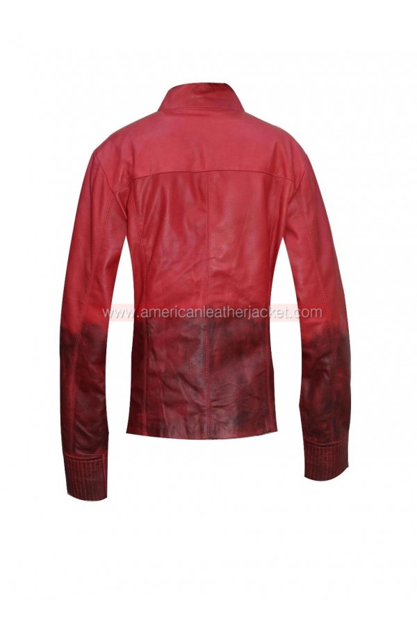 Avengers Age of Ultron Scarlet Witch Leather Jacket
