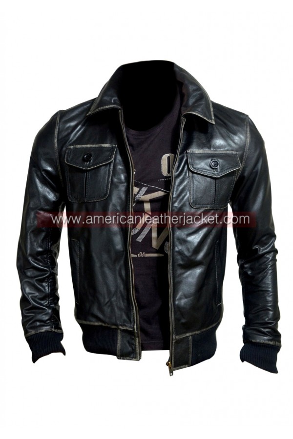 Once Upon a Time Sheriff Graham Leather Jacket