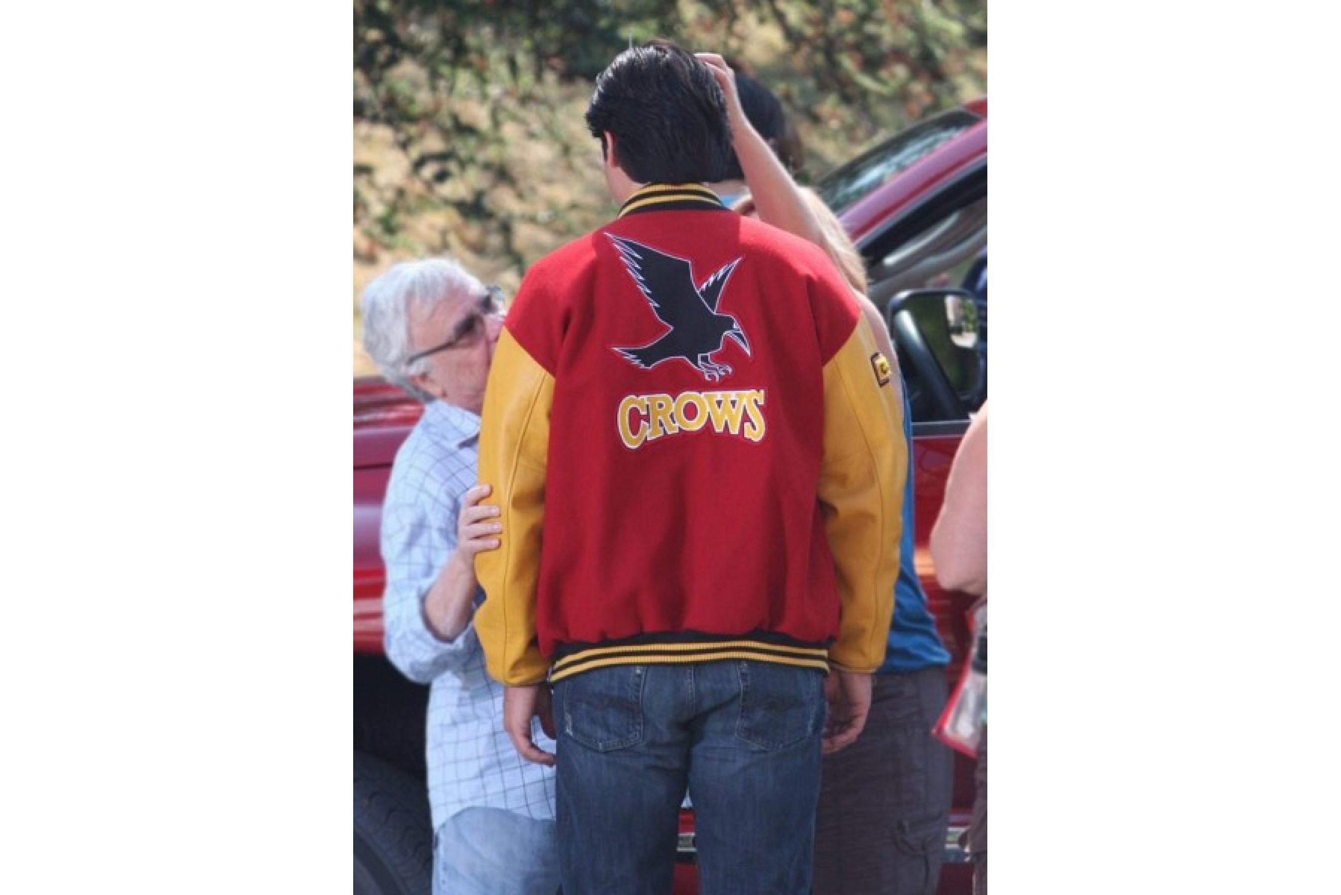 Smallville Tom Welling Crows Letterman Varsity Jacket