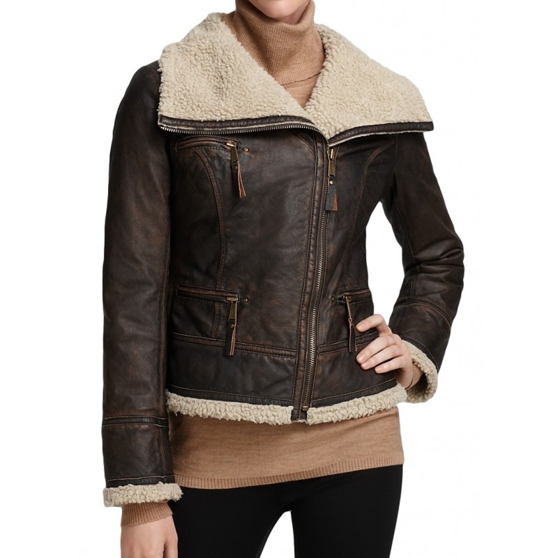 Karen Cartwright Leather Jacket - Smash Katharine McPhee Jacket
