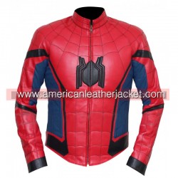 Spider-Man Homecoming Peter Parker Leather Jacket