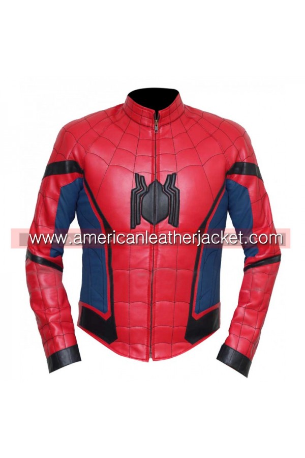 Spider-Man Homecoming Peter Parker Leather Jacket