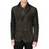 Star Crossed Castor Suede Leather Coat