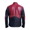 Smallville Red and Black Leather Jacket