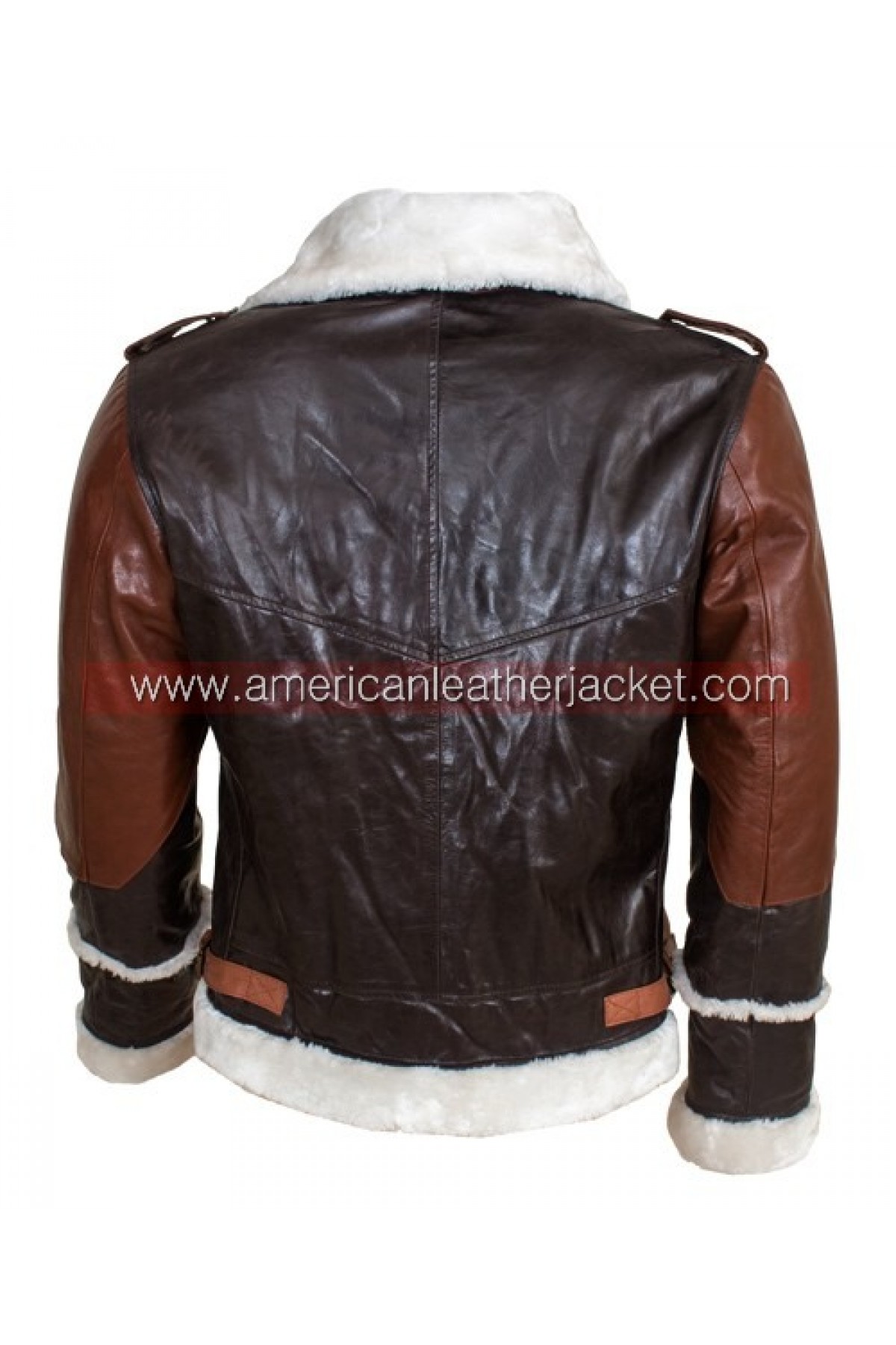 Rocky Balboa Bomber Shearling Leather Jacket