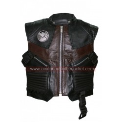 The Avengers Hawkeye Leather Vest