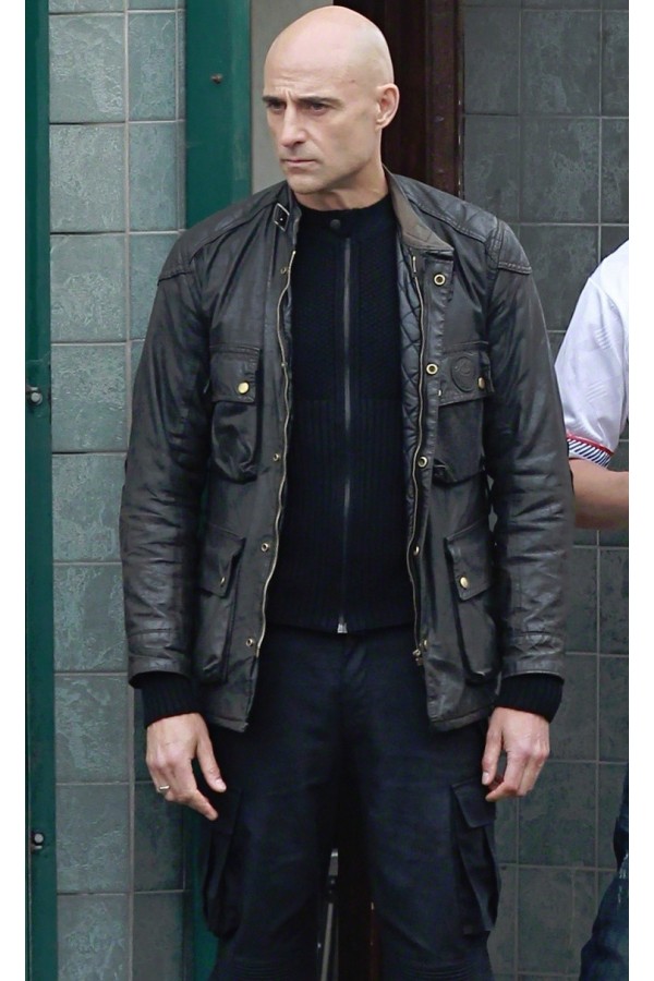 The Brothers Grimsby Sebastian Butcher Leather Jacket