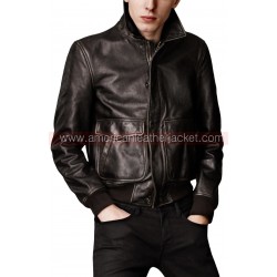 The Fault in Our Stars Ansel Elgort Leather Jacket