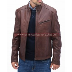 The Flash Season 2 Carter Hall Brown Leather Jacket