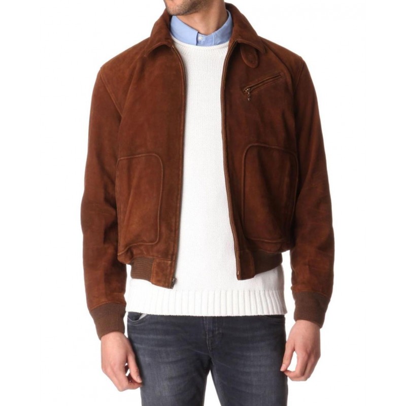 The Man from U.N.C.L.E Illya Suede Leather Jacket