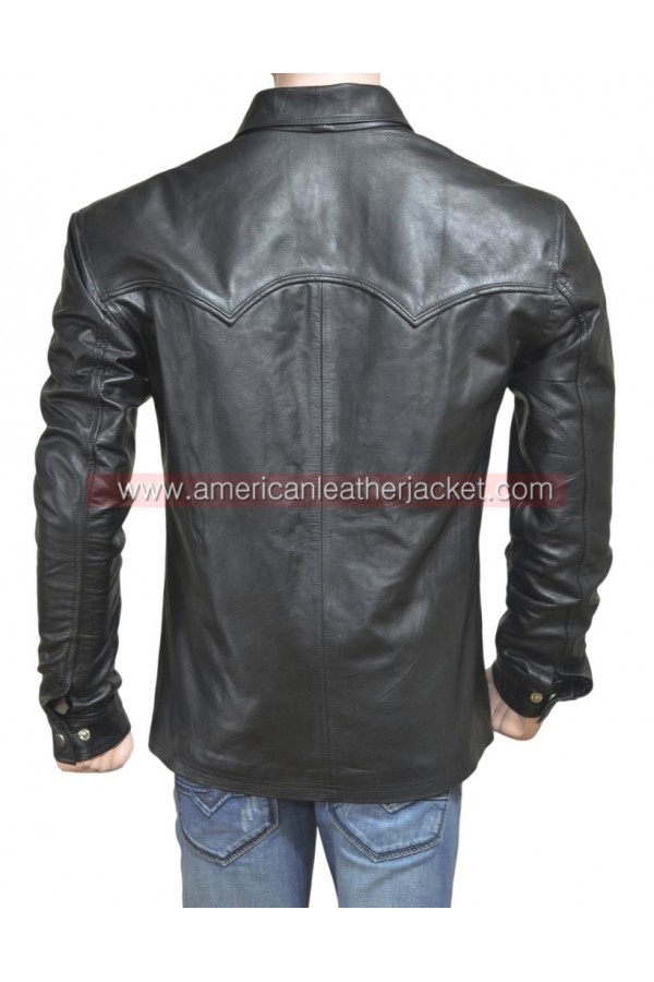Governor Leather Jacket - The Walking Dead TV Series Governor Leather Jacket - The Walking Dead TV Series