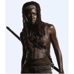 The Walking Dead Michonne Leather Vest