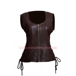 The Walking Dead Michonne Leather Vest
