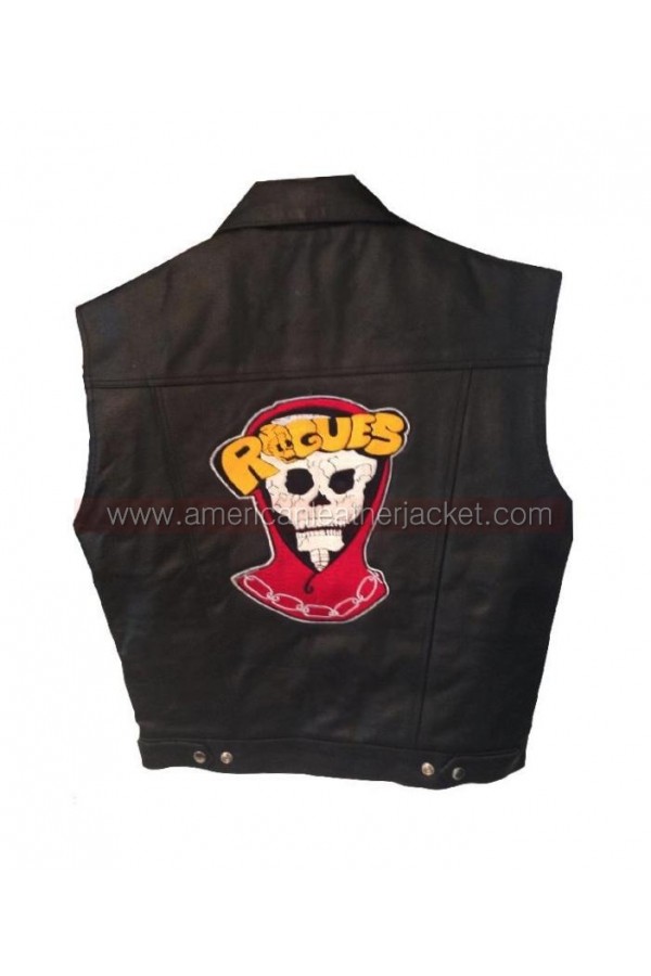 The Warriors Rogues Leather Vest