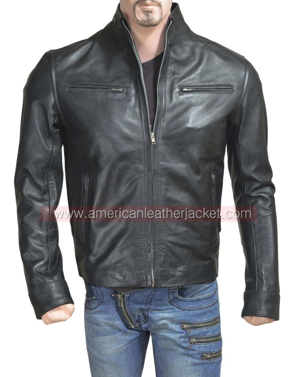 VIN 研ぎ AND AGE LEATHER LEATHER JACKET