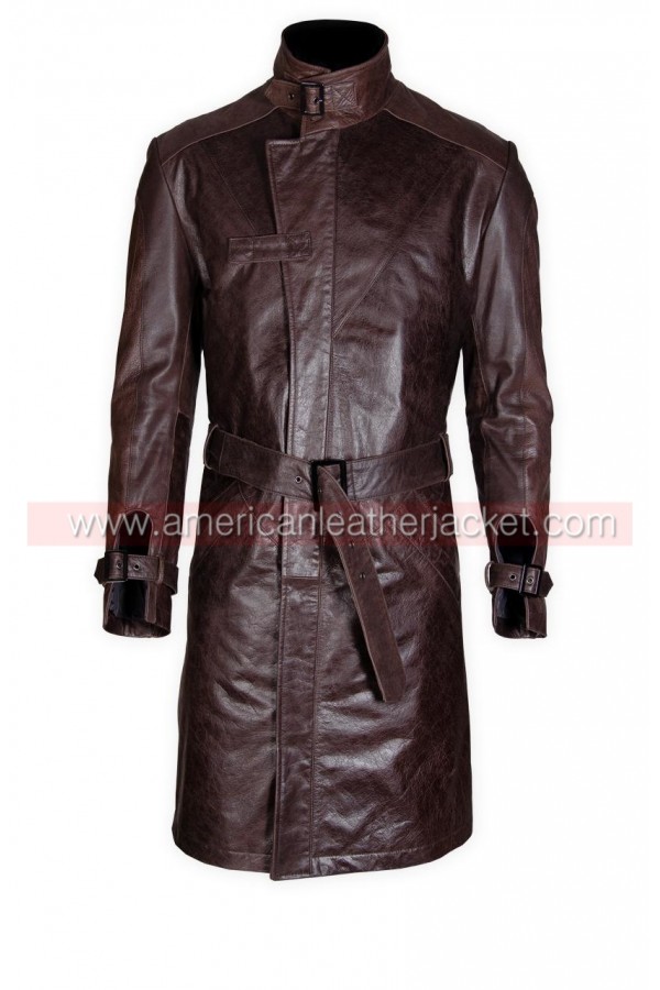 Watch Dogs Aiden Pearce Leather Jacket Coat - Premium Edition