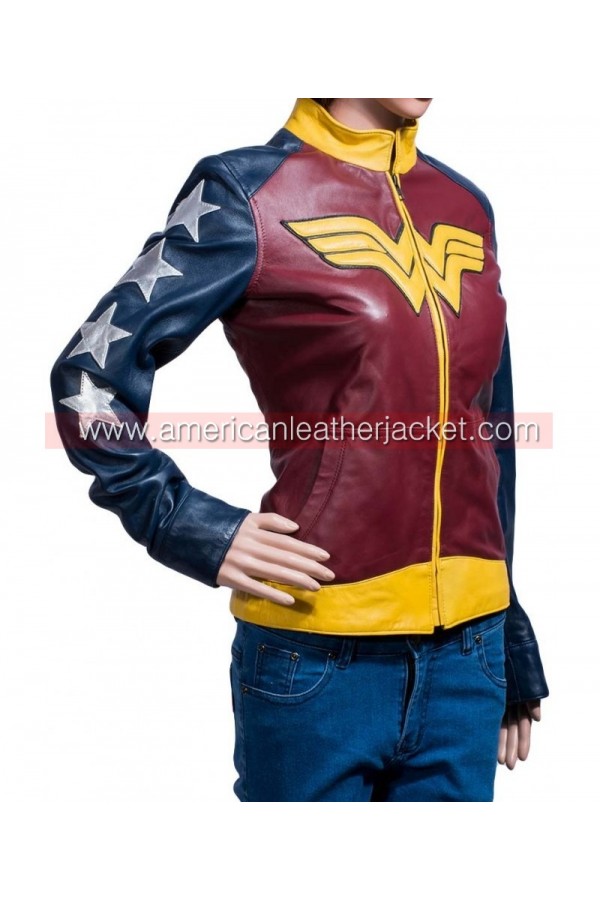 Wonder Woman Leather Jacket Wonder Woman Leather Jacket