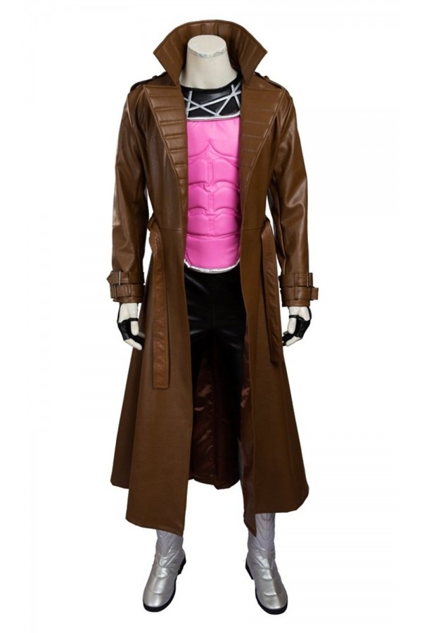 X-Men Remy Etienne Gambit Leather Coat