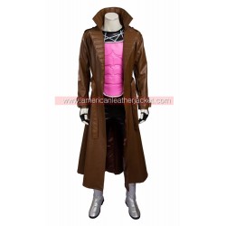X-Men Remy Etienne Gambit Leather Coat