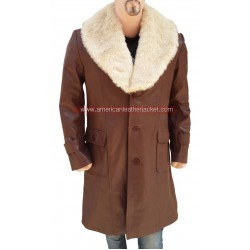 Ron Burgundy Anchorman 2 The Legend Continues Leather Coat