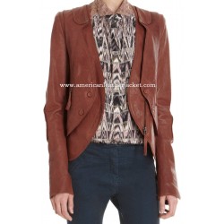 Kate Beckett Castle Leather Jacket